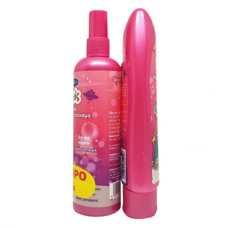 Adelco Kids σπρέι για εύκολο χτένισμα 200 ml + Δώρο κρέμα μαλλιών 150 ml
