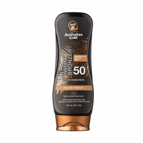 Australian Gold -Ενυδατική after sun λοσιόν με bronzer 237ml