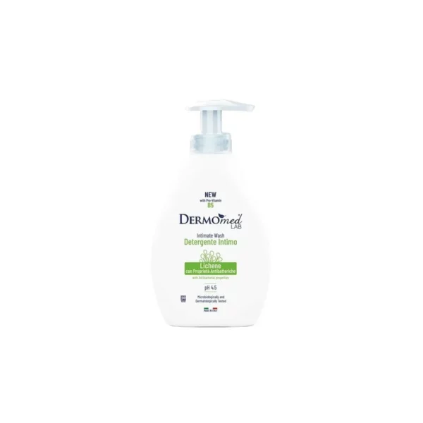 Dermomed Intimate Wash Lichene Υγρό Καθαρισμού 250ml