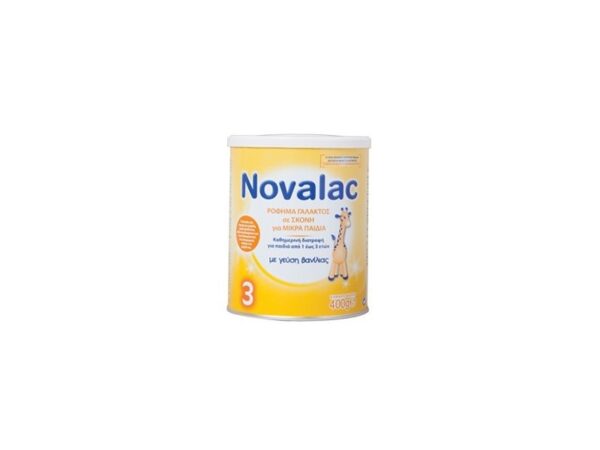 Novalac 3 Βρεφικό Γάλα Σκόνη 12m+ Χωρίς Ζάχαρη 400gr