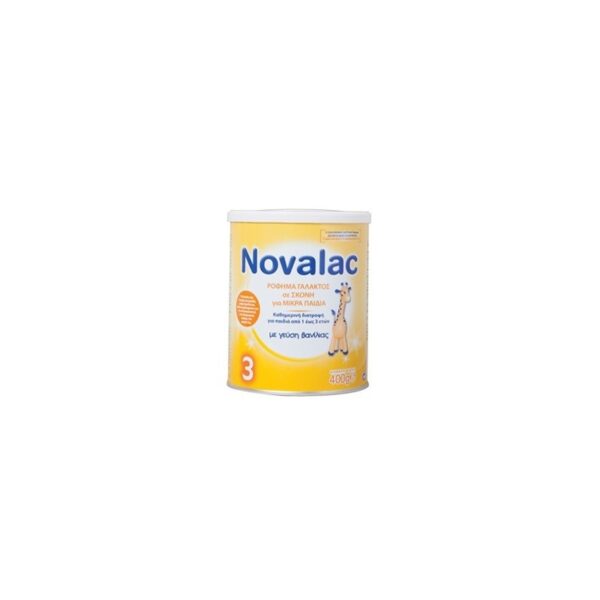Novalac 3 Βρεφικό Γάλα Σκόνη 12m+ Χωρίς Ζάχαρη 400gr