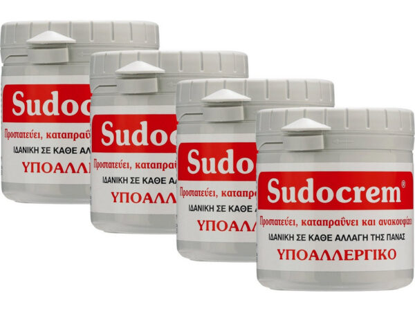 Sudocrem Κρέμα για Σύγκαμα 4 x250gr