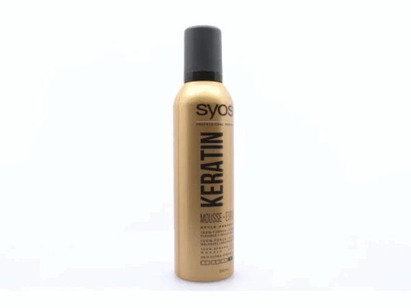 Syoss Keratin Αφρός Μαλλιών για Λάμψη & Επανόρθωση Δυνατό Κράτημα 250ml