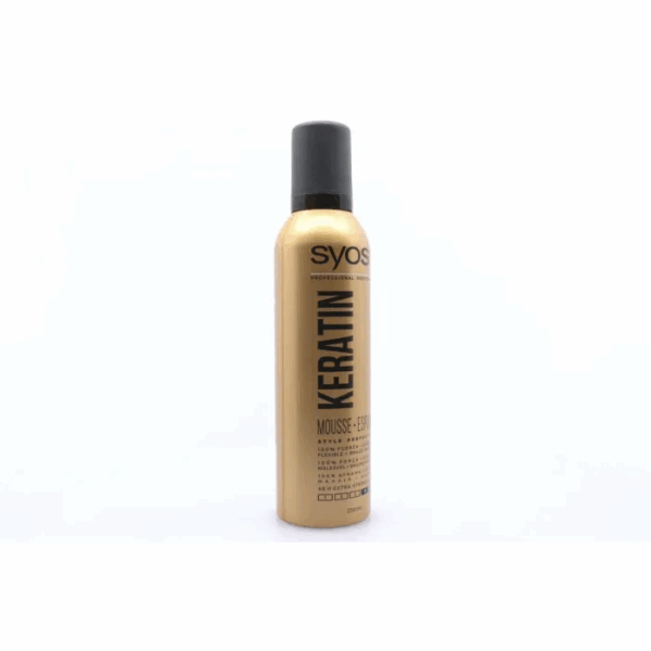 Syoss Keratin Αφρός Μαλλιών για Λάμψη & Επανόρθωση Δυνατό Κράτημα 250ml