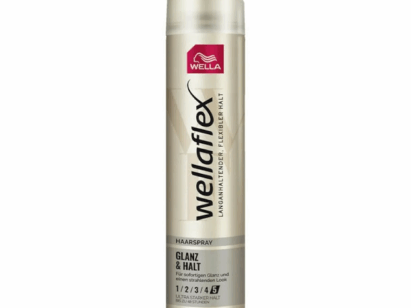 Wella Wellaflex Glanz & Halt Λακ Μαλλιών για Όγκο Πολύ Δυνατό Κράτημα 250ml