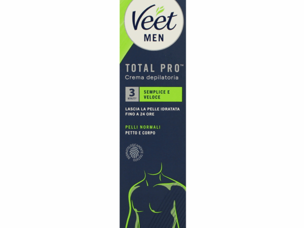Veet for Men Κρέμα Αποτρίχωσης Total Pro για κανονική επιδερμίδα 200 ml