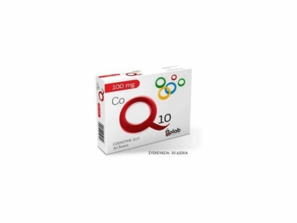 Uplab CoEnzyme Q10 100mg 30 Ταμπλέτες