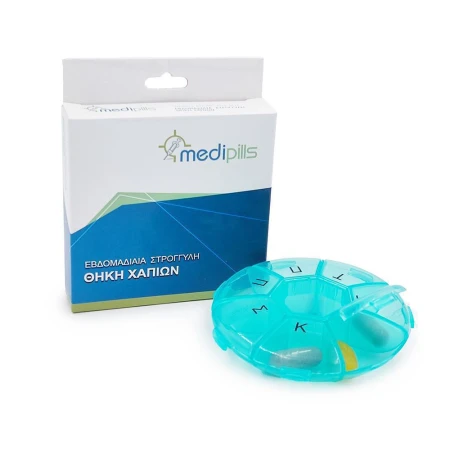 Medipills Εβδομαδιαία Θήκη Χαπιών 7 Θέσεων Μπλε