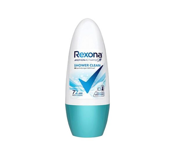 Rexona Shower Clean  Αποσμητικό Roll On 50ml