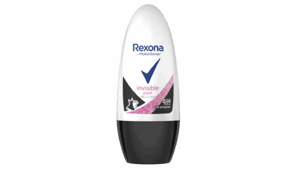 Rexona Invisible Pure Αποσμητικό Roll On 48h 50ml