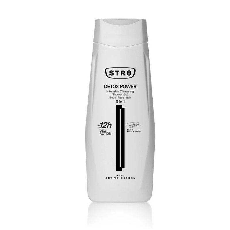 STR8 Detox Power Ανδρικό Αφρόλουτρο σε Gel 400ml