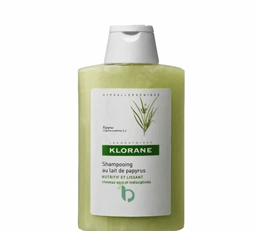 Klorane Lait De Papyrus Σαμπουάν για Φριζάρισμα για Ξηρά Μαλλιά 200ml