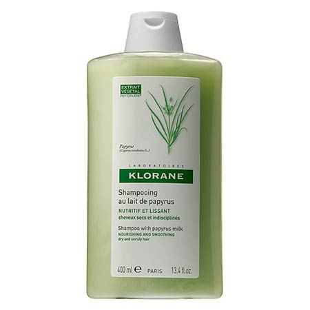 Klorane Lait De Papyrus Σαμπουάν για Φριζάρισμα για Ξηρά Μαλλιά 400ml