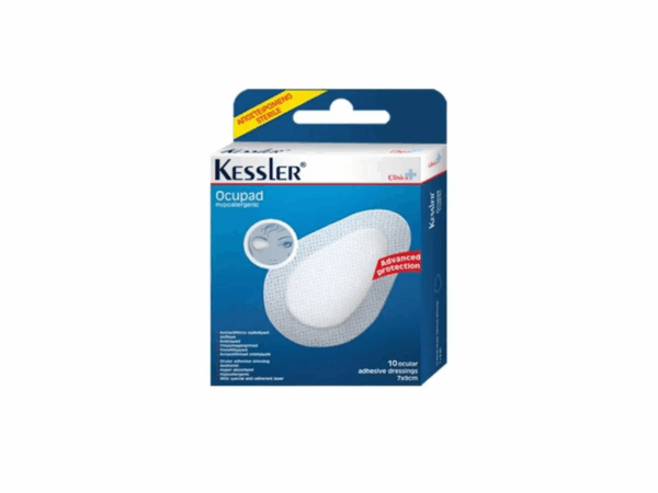 Kessler Ocupad Οφθαλμικά Επιθέματα Λευκά 90x70mm 10τμχ