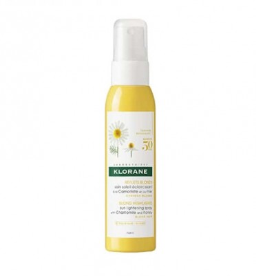 Klorane Chamomile Brightening Hair Spay Σπρέι Μαλλιών για Λάμψη 125ml