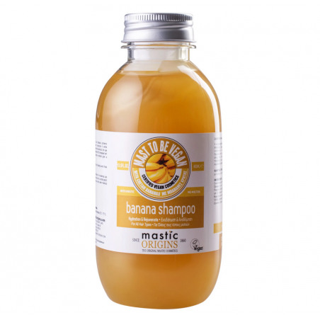 Mastic Origins Banana Φυτικό Σαμπουάν για Επανόρθωση 400ml