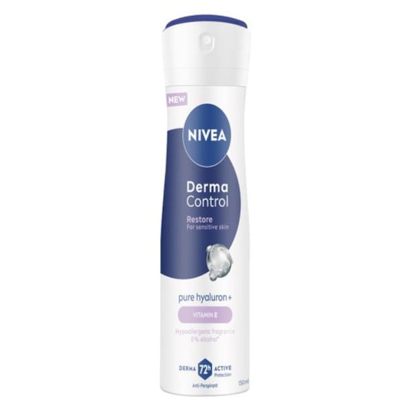 Nivea Derma Control Restore Γυναικείο Αποσμητικό Spray 72h 150ml