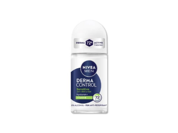 Nivea Derma Control Sensitive Ανδρικό Αποσμητικό Roll On 72h 50ml