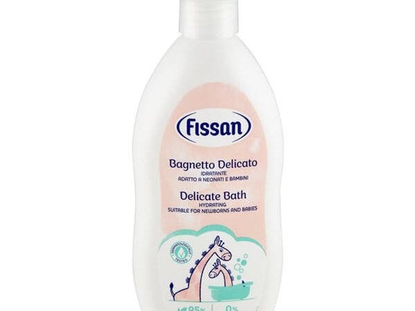 Fissan Delicate 2 in 1 Βρεφικό Σαμπουάν & Αφρόλουτρο με Αντλία 400ml