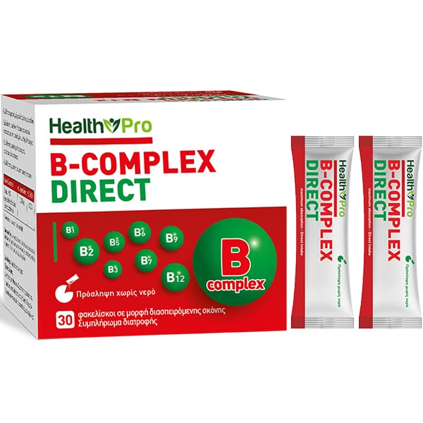 Health Pro B-Complex Direct 30 Φακελάκια