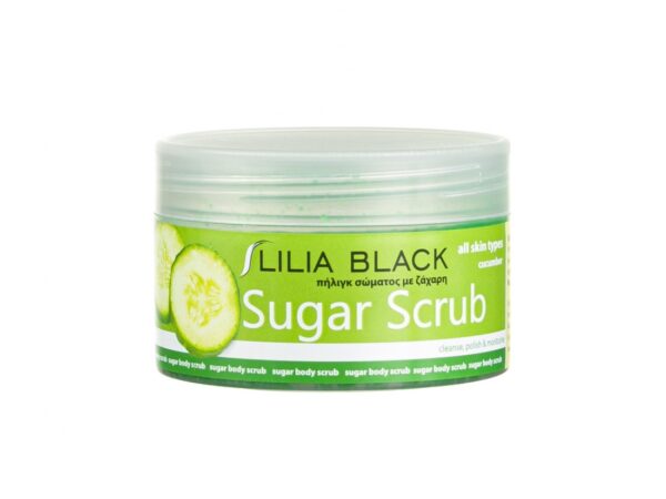 Lilia Black Cucumber Sugar Scrub Σώματος 250ml