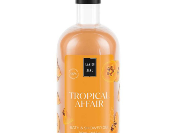 Lavish Care Papaya Tropical Affair  Αφρόλουτρο σε Gel 500ml