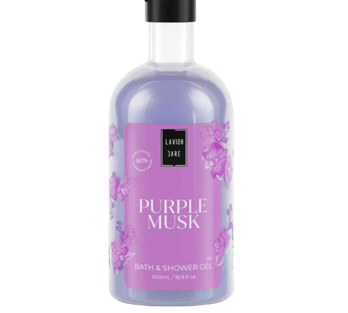 Lavish Care Purple Musk Αφρόλουτρο σε Gel 500ml
