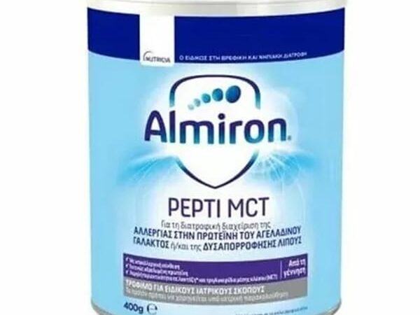 Nutricia Almiron Pepti MCT Βρεφικό Γάλα Σκόνη 0m+ Κατά των Κολικών 400gr