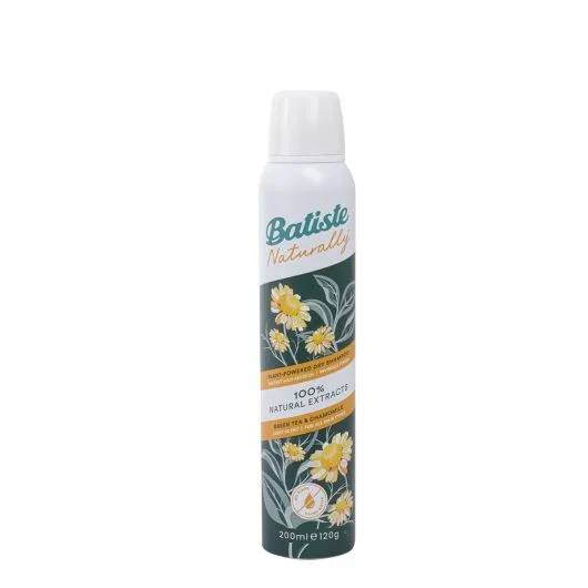 Batiste Naturally Green Tea Chamomile Dry Shampoo 200ml