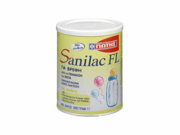 Γιώτης Sanilac FL Βρεφικό Γάλα Σκόνη 0m+ 400gr