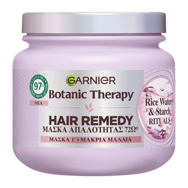 Garnier Botanic Therapy Rice Water Μάσκα Μαλλιών για Επανόρθωση 340ml