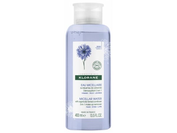 Klorane Eau Florale Demaquillante Micellar Water Ντεμακιγιάζ για Ευαίσθητη Επιδερμίδα 400ml