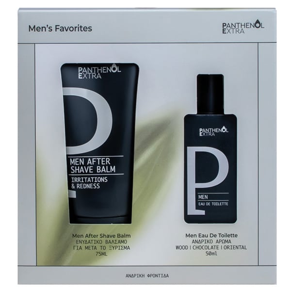 Medisei Panthenol Extra Men's Favorites Eau de Toilette 50ml + After Shave Balm 75ml
