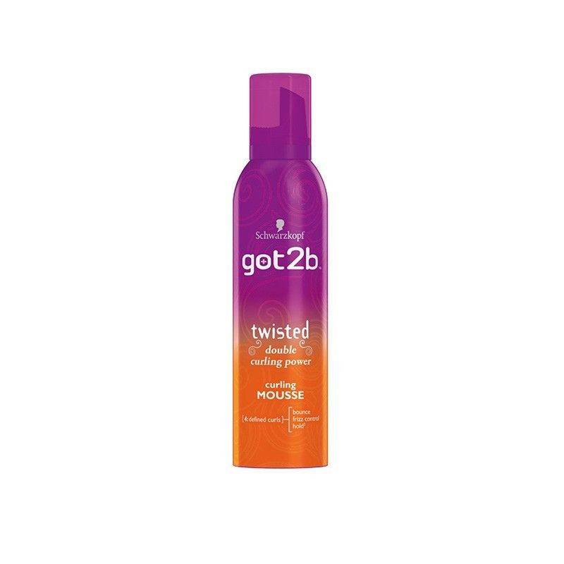 Schwarzkopf Got2B Twisted Curling Αφρός Μαλλιών για Μπούκλες Λάμψη 250ml