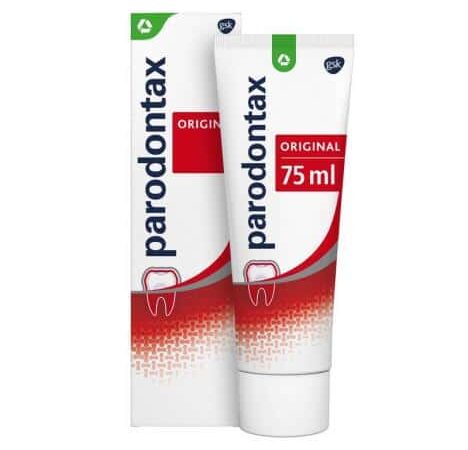 Parodontax Original Οδοντόκρεμα για Προστασία Ούλων κατά της Πλάκας της Ουλίτιδας & της Περιοδοντίτιδας 75ml