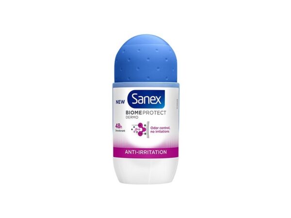 Sanex Biome Protect Dermo Anti-Irritation Γυναικείο Αποσμητικό Roll On 48h 50ml