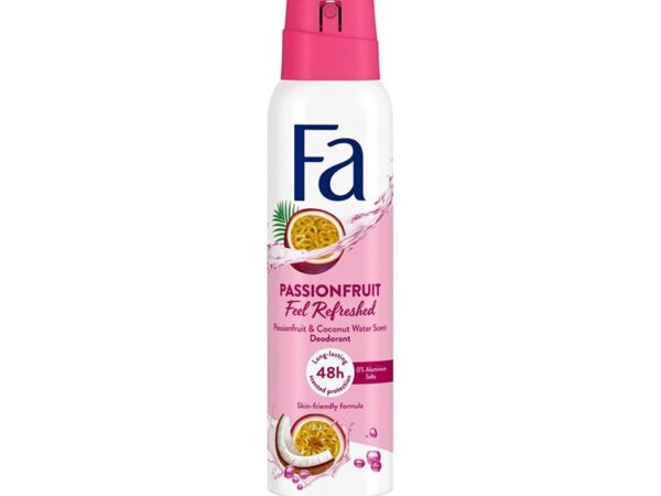Fa Passionfruit & Coconut Water Γυναικείο Αποσμητικό Spray 48h Χωρίς Αλουμίνιο 150ml