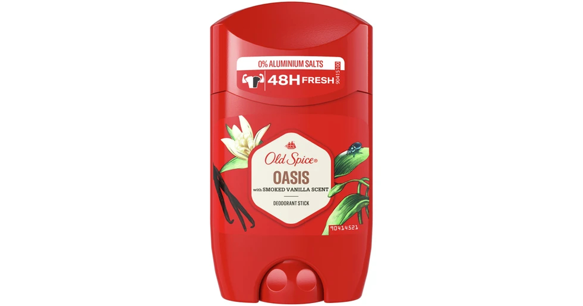 Old Spice Oasis Smoked Vanilla Ανδρικό Αποσμητικό Stick 48h Χωρίς Αλουμίνιο 50ml