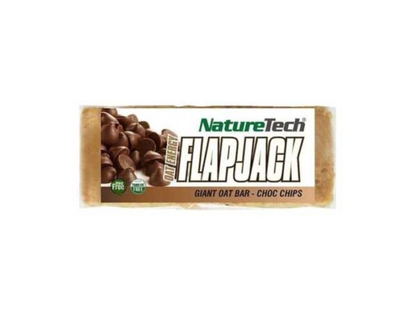 ΝatureTech Flapjack – Μπάρα Βρώμης με Soft choco chips 100γρ