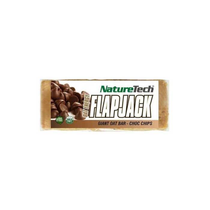 ΝatureTech Flapjack – Μπάρα Βρώμης με Soft choco chips 100γρ