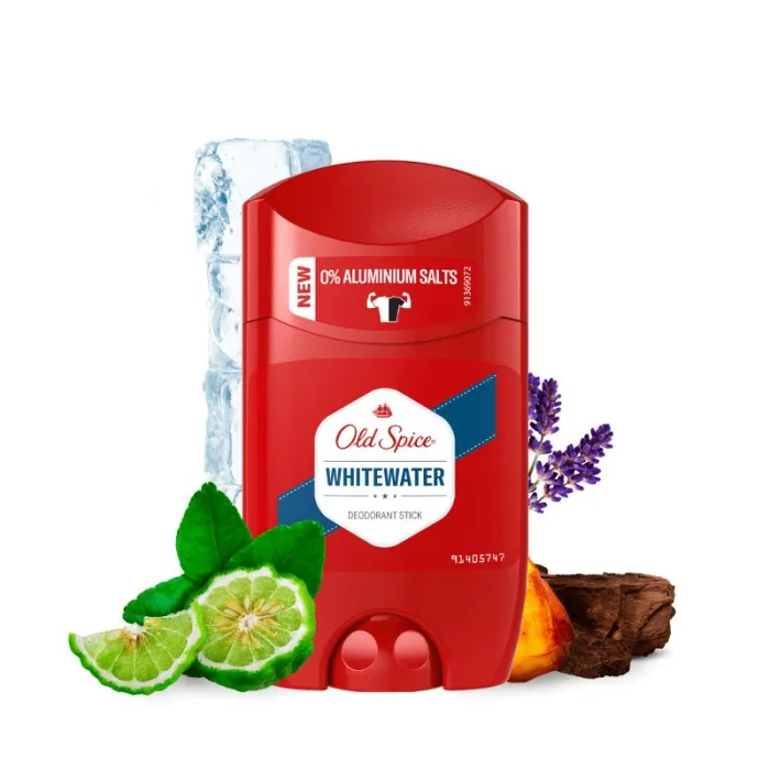 Old Spice Stick Whitewater Χωρίς Αλουμίνιο 50ml
