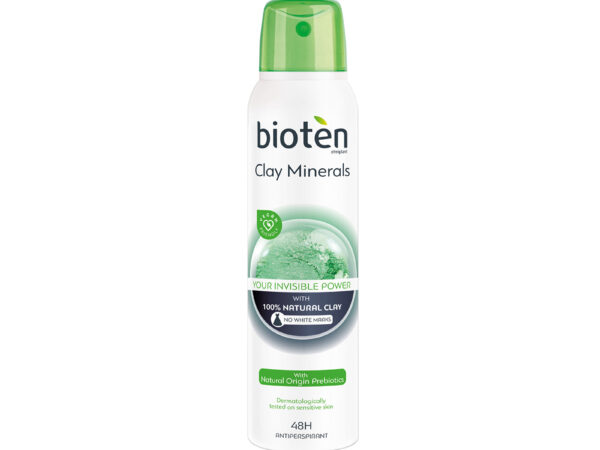 Bioten Clay Minerals Αποσμητικό Spray 48h 150ml
