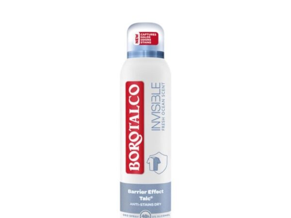 Borotalco Invisible Fresh Ocean Αποσμητικό Spray 48h 150ml