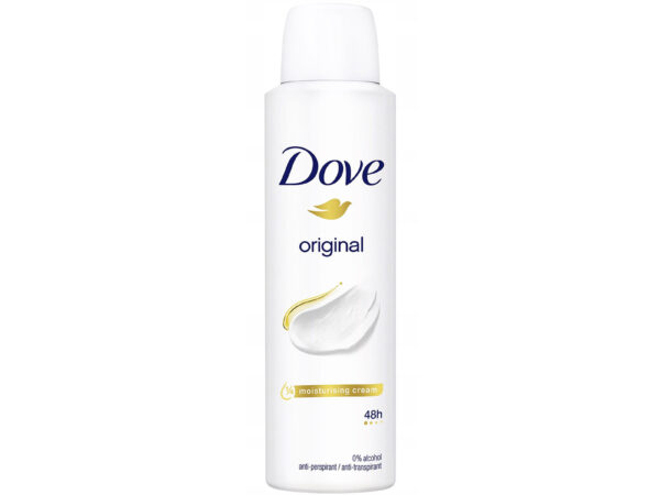 Dove Original Γυναικείο Αποσμητικό Spray 48h 150ml