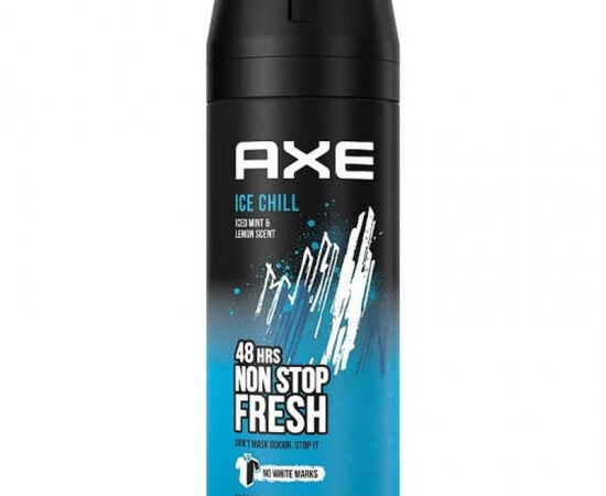 AXE Ice Chill Frozen Mint & Lemon Ανδρικό Αποσμητικό Spray 48h Χωρίς Αλουμίνιο 150ml
