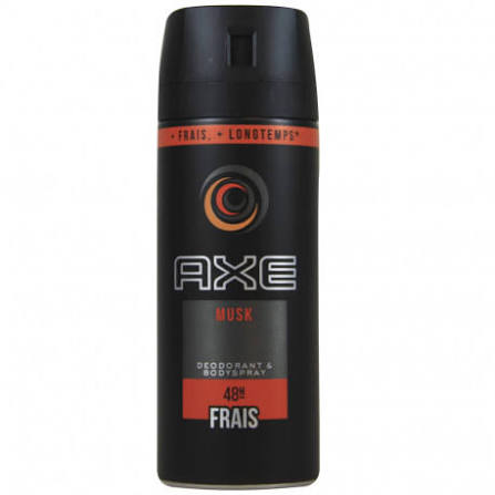 AXE Musk Ανδρικό Αποσμητικό Spray 48h Χωρίς Αλουμίνιο 150ml
