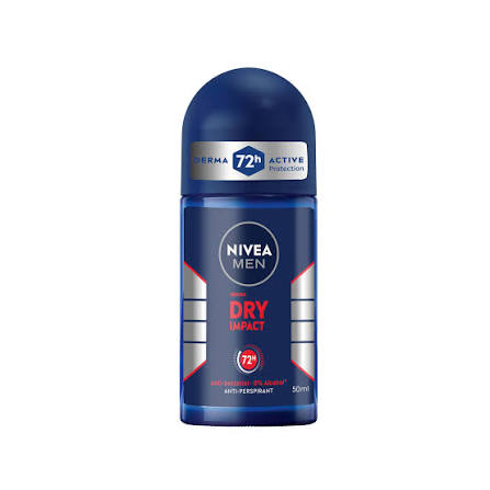 Nivea Dry Impact  Roll On  Men 48h 50ml
